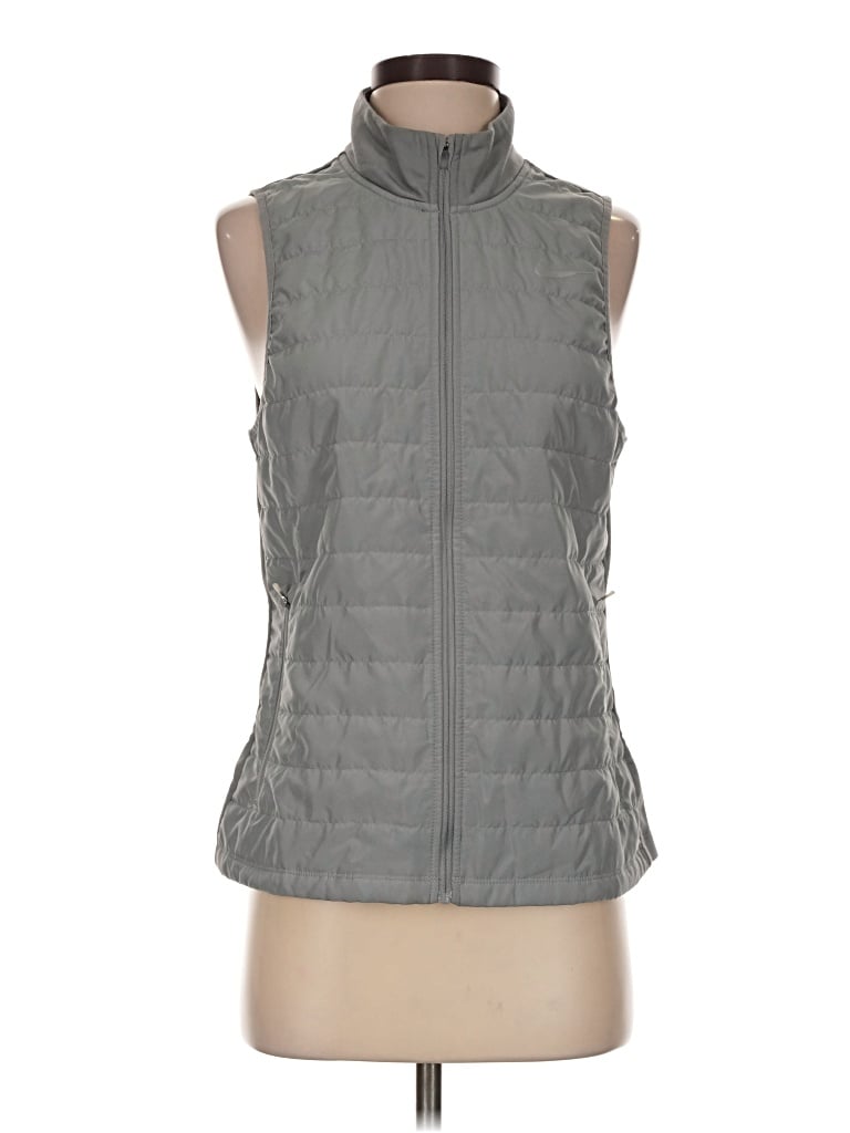 Pre-owned Nike Vest In Gray