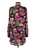 dalia 100% Polyester Print Black Casual Dress Size 4 - photo 2