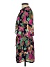 dalia 100% Polyester Print Black Casual Dress Size 4 - photo 5