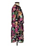dalia 100% Polyester Print Black Casual Dress Size 4 - photo 4