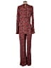 Free People Paisley Red Jumpsuit Size 6 - photo 2