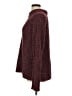 GOODTHREADS 100% Cotton Tweed Burgundy Turtleneck Sweater Size L - photo 5