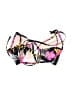 Shade & Shore Tropical Black Swimsuit Top Size S - photo 2