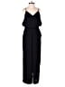 Uniqlo 100% Polyester Solid Black Jumpsuit Size XS - photo 1