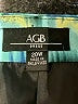 AGB Print Teal Blazer Size 20 - photo 6