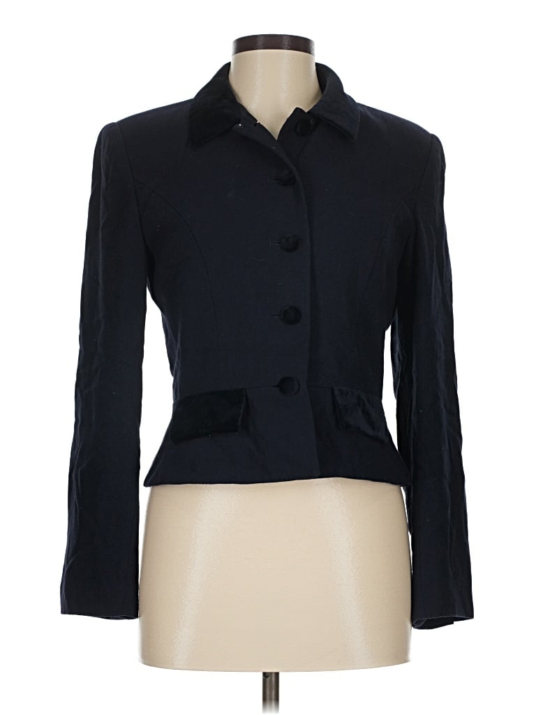Pre-owned Kasper A.s.l. Blazer Jacket In Black