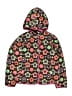 Rothschild 100% Polyester Print Black Zip Up Hoodie Size 10 - 12 - photo 1