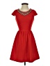 Alya 100% Polyester Hearts Red Cocktail Dress Size XS - photo 1