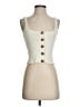 Dee Elly Ivory Sleeveless Top Size S - photo 1