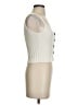 Dee Elly Ivory Sleeveless Top Size S - photo 4