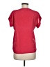 Jigsaw 100% Silk Red Short Sleeve Top Size 6 - photo 2