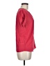 Jigsaw 100% Silk Red Short Sleeve Top Size 6 - photo 4