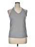 New Balance 100% Polyester Gray Sleeveless Top Size XL - photo 1