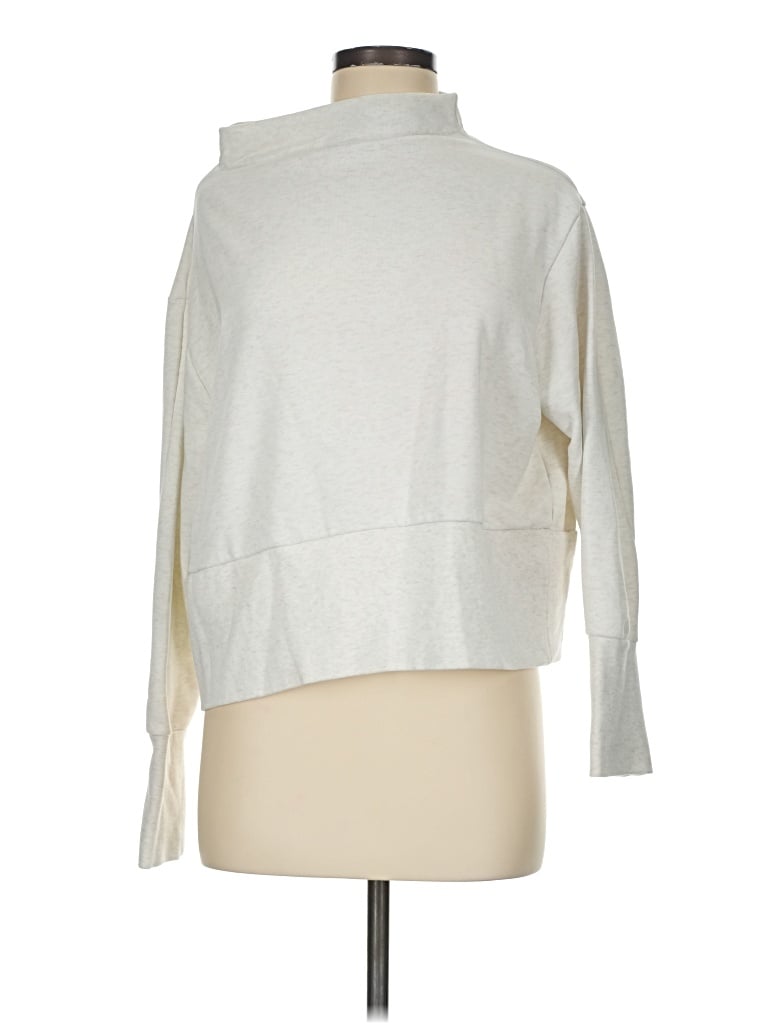 Pre-owned Nike Turtleneck Sweater In Silver