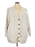 Torrid 100% Cotton Ivory Cardigan Size 5X Plus (5) - photo 1
