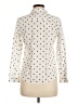 Talbots Polka Dots Ivory Long Sleeve Blouse Size 6 Petite - photo 2