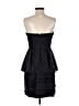 BCBGMAXAZRIA 100% Polyester Black Cocktail Dress Size 8 - photo 2