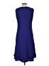 Amanda Smith 100% Polyester Solid Blue Cocktail Dress Size 8 - photo 2