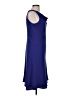 Amanda Smith 100% Polyester Solid Blue Cocktail Dress Size 8 - photo 4