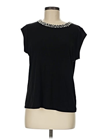 Karl Lagerfeld Paris Short Sleeve Top (view 1)