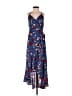 ke.ned.ik Floral Blue Casual Dress Size S - photo 1