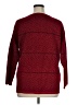 Jones New York Chevron-herringbone Red Pullover Sweater Size 1X - photo 2