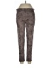 Democracy Floral Brown Gray Jeggings Size 12 - photo 1