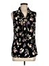 By Design Black Sleeveless Blouse Size M - photo 1