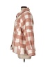 Greylin Checkered-gingham Pink Coat Size L - photo 5