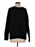 Gap 100% Cotton Solid Black Pullover Sweater Size M - photo 1