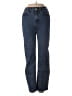 FRAME Chevron-herringbone Blue Jeans Size 26 waist - photo 1