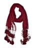 Kenneth Cole REACTION 100% Polyester Burgundy Scarf One size - photo 1