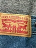 Levi's 100% Cotton Blue Jeans Size 26 waist - photo 4