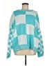 Unbranded Checkered-gingham Blue Pullover Sweater Size L (estimated) - photo 1