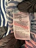 Gap 100% Rayon Stripes Blue Short Sleeve Blouse Size M - photo 9