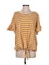 Unbranded Yellow Short Sleeve Top Size 3 - photo 1