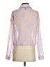 Forever 21 100% Polyester Pink Long Sleeve Blouse Size S - photo 2
