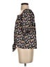 Ann Taylor LOFT Blue Short Sleeve Blouse Size M - photo 5