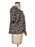 Ann Taylor LOFT Blue Short Sleeve Blouse Size M - photo 4