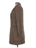 Alice Blue 100% Polyester Houndstooth Brown Coat Size L - photo 5