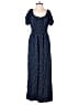 Madewell 100% Viscose Polka Dots Blue Jumpsuit Size S - photo 1