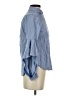 BCBGMAXAZRIA 100% Cotton Blue Long Sleeve Blouse Size XXS - photo 4
