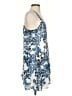 Parker 100% Polyester Print Blue Cocktail Dress Size XS - photo 4