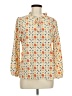 Michelle McDowell Orange Long Sleeve Blouse Size M - photo 1