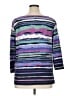 Ruby Rd. Purple 3/4 Sleeve T-Shirt Size 1X - photo 2
