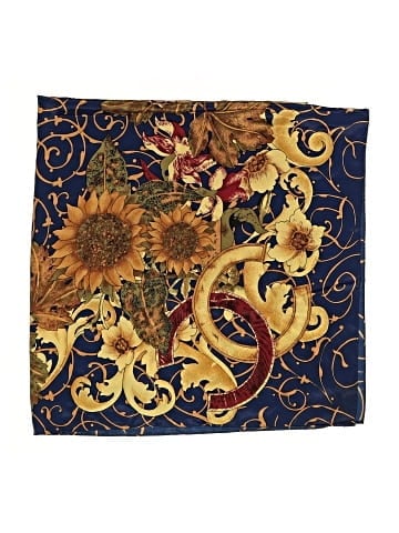 Chanel Vintage Sunflower Silk Scarf (view 2)