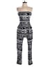 Silvergate Graphic Gray Blue Jumpsuit Size L - photo 1