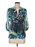 Impulse California 100% Polyester Teal 3/4 Sleeve T-Shirt Size M - photo 1