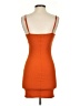 Forever 21 Orange Casual Dress Size S - photo 2