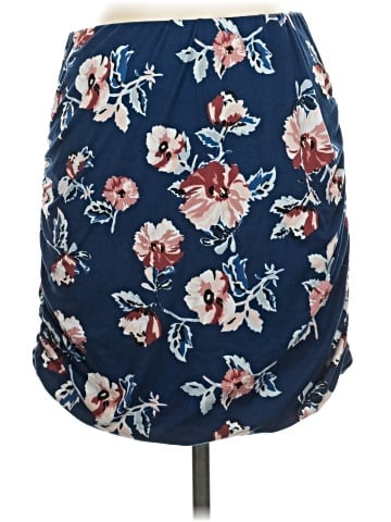 French Grey Casual Skirt (view 1)